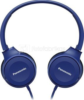 Panasonic headphones RP-HF100E-A, blue