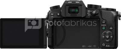Sisteminis fotoaparatas Panasonic DMC-G7 + 14-140mm (Juodas)