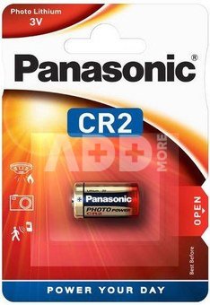 Panasonic Photo CR-2 Lithium maitinimo elementai