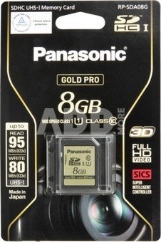 Panasonic RP-SDA 08 GE1K gold UHS-1 8GB