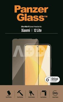 PanzerGlass Screen protector, Xiaomi, 12 Lite, Case friendly