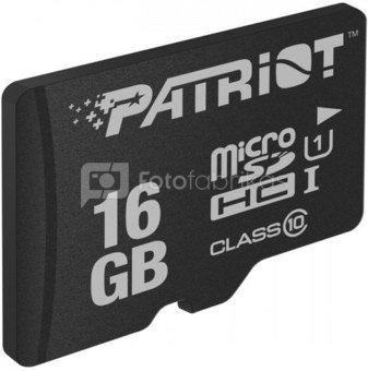 Patriot Memory card MicroSDHC PATRIOT 16GB LX Series