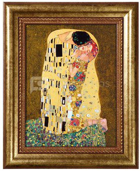 Paveikslas porcelianinis 28x34 cm Klimt. Bučinys 66-534-41-3