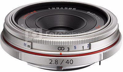 Pentax 40mm F/2.8 HD DA Limited (silver)