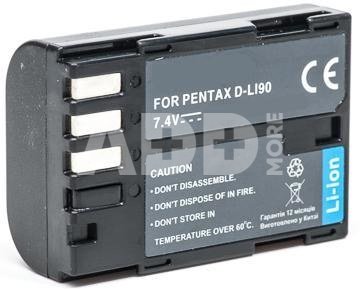 Pentax, baterija D-Li90