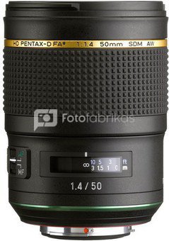 Pentax HD FA 50mm F1.4 SDM AW