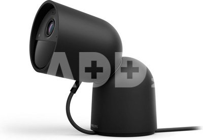 Philips Hue Secure Wired Desktop Camera, Black