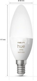 Philips Hue WCA 4W B39 E14 2pcs pack