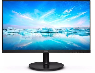Philips LCD monitor 221V8LD/00 21.5 inch (54.6 cm), FHD, 1920 x 1080 pixels, VA, 16:9, Black, 4 ms, 250 cd/m², Audio out, W-LED system