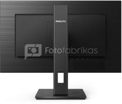 Philips LCD monitor 275S1AE/00 27 ", QHD, 2560 x 1440 pixels, IPS, 16:9, Black, 4 ms, 300 cd/m², Audio out, 75 Hz, HDMI ports quantity 1