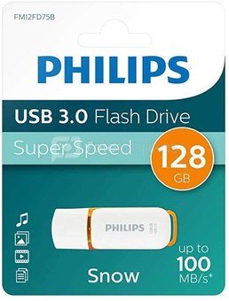 Philips USB 3.0 128GB Snow Edition Orange
