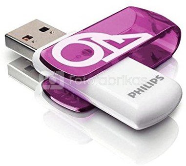 Philips USB 3.0 64GB Vivid Edition Purple