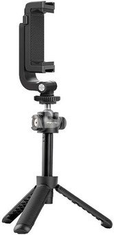 Phone extension pole tripod set PGYTECH with 1/4" adapter and cold shoe