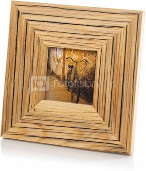 Photo frame Bad Disain 10x10 7cm, brown