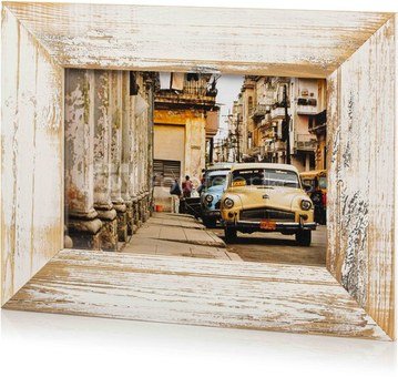 Photo frame Bad Disain 21x30 7cm, white