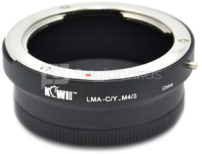 Kiwi Photo Lens Mount Adapter (LMA C/Y_M4/3)