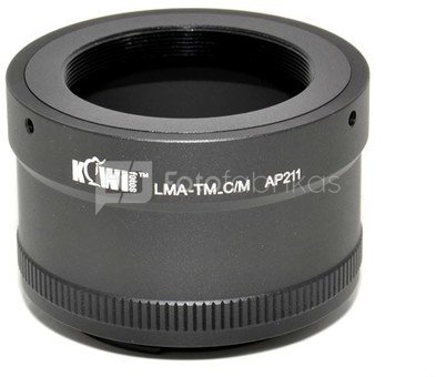 Kiwi Photo Lens Mount Adapter T Mount naar Canon M