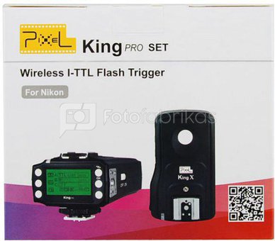 Pixel i-TTL Radio Trigger Set King Pro for Nikon