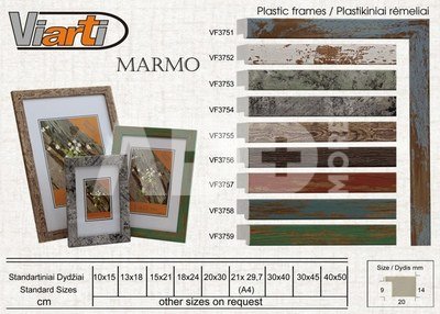 Plastic Frame VF3751 Marmo 21x30 [E]