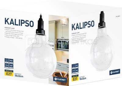 Platinet ceiling lamp Kalipso PPL08CH (E27)