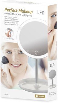 Platinet cosmetic mirror LED 4W PMLY7W, white
