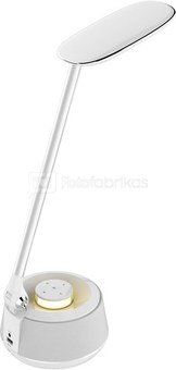 Platinet desk lamp with speaker & USB charger PDLU9A 18W (44123)