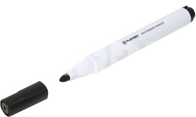 Platinet dry erase marker 4pcs, black (43004)