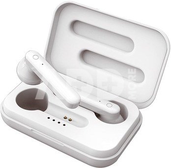 Platinet earphones Sport + charging station PM1040 Aura, white