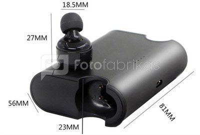 Platinet headset Bluetooth Sport PM1080, black (43892)