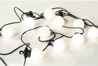 Platinet light bulb chain POLWM10B LED 3m
