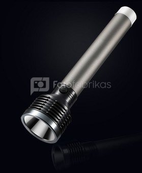 Platinet фонарик 5W 2400mAh, серый (45771)