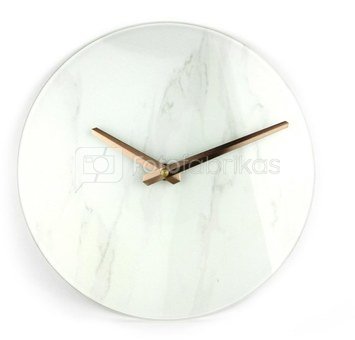 Platinet wall clock Marble (44871)