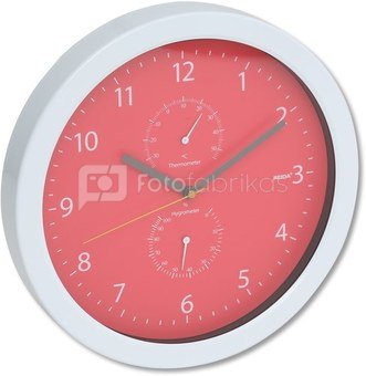 Platinet настенные часы Summer, красные (42574)