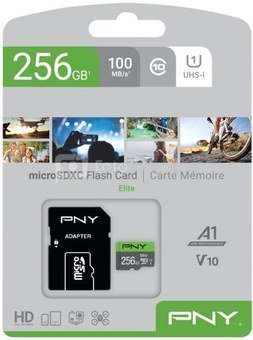 PNY Memory card MicroSDXC Elite 256GB P-SDU256V11100EL-GE