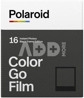 POLAROID GO FILM DOUBLE PACK 16 PHOTOS - BLACK FRAME