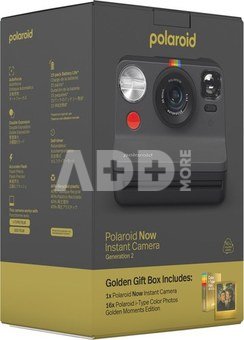 POLAROID NOW GEN 2 E-BOX BLACK GOLDEN MOMENTS EDITION