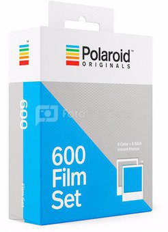 Polaroid Originals Fotoplokštelės COLOR/B&W FOR 600 16vnt.