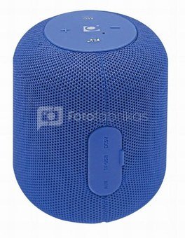Gembird SPK-BT-15-B Portable Bluetooth speaker, Wireless, 5 W, 1200 mAh, Blue