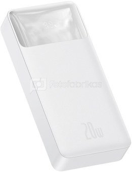 Powerbank Baseus Bipow 20000mAh, 2xUSB, USB-C, 20W (white)