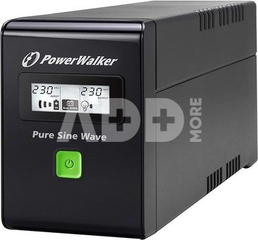 PowerWalker VI 800 SW Schutzkontakt CEE 7/3 (Typ F)