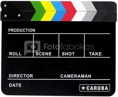 Caruba Professionele Director Clapper Black/Color  (whiteboard stift)