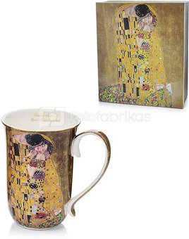 Puodelis arbatai Klimt paveikslo Bučinys motyvais 12,5x12,5x8,5cm 106580 (11482)