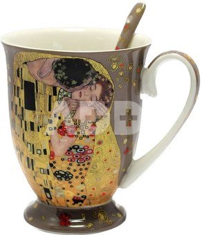 Puodelis porcelianinis G.Klimt Bučinys 300 ml