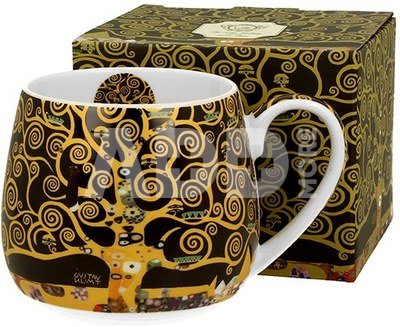 Puodelis porcelianinis G. Klimt Gyvenimo medis 430 ml 5902693933533