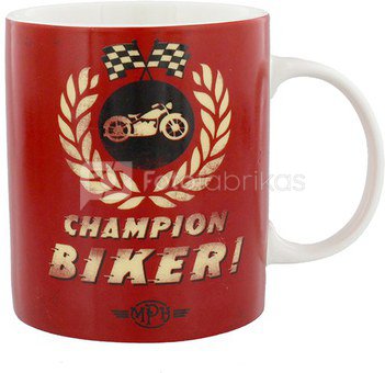 Puodelis "Champion Biker" H:9 W:12 D:8 cm HM1034