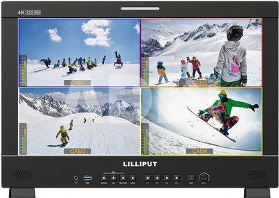 Lilliput Q18 17.3" 12G-SDI/HDMI Broadcast Studio Monitor (V-Mount)