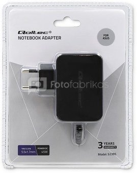Qoltec Power adapter for Asus 33W, 19V, 1.75A