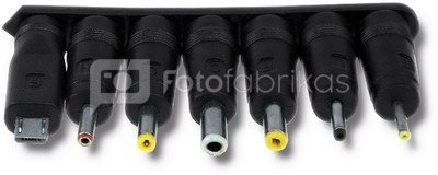 Qoltec Universal power adapter 15W 7 plugs