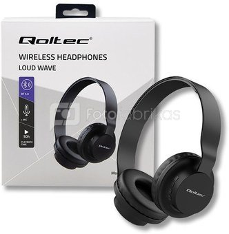 Qoltec Wireless headphones with microphone, BT 5.0 JL