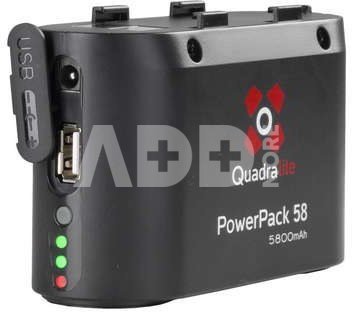 Quadralite PowerPack akumulators 58-5800mAh